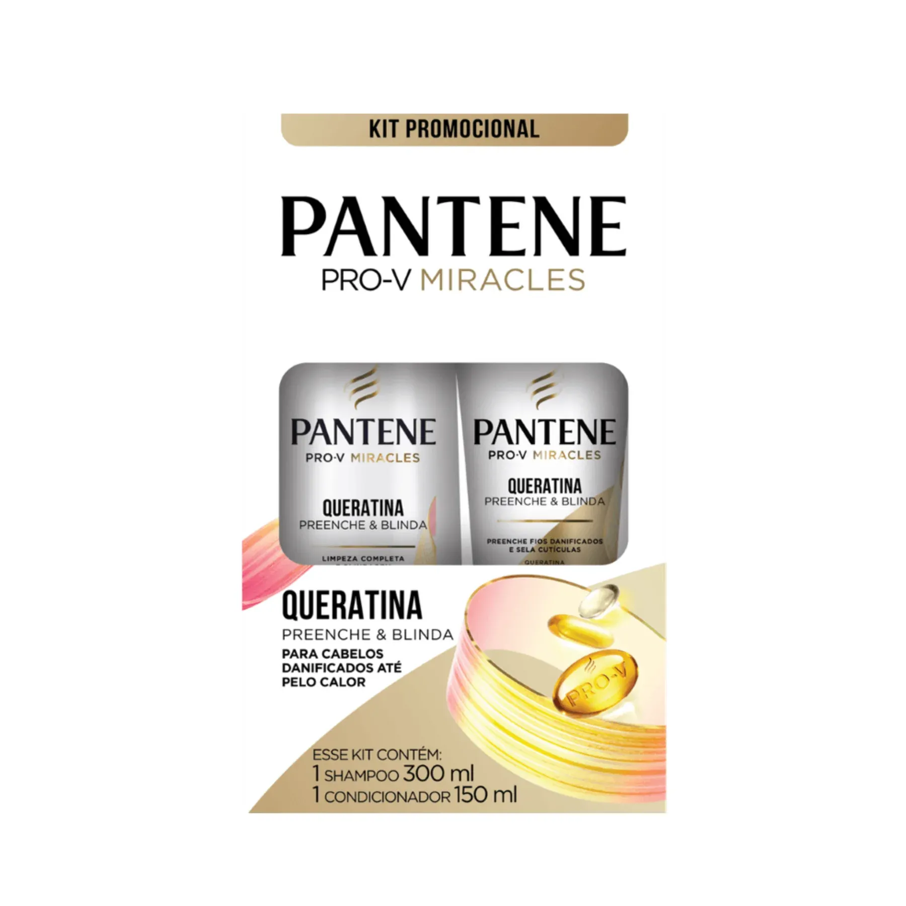 PANTENE QUERATINA 450ML